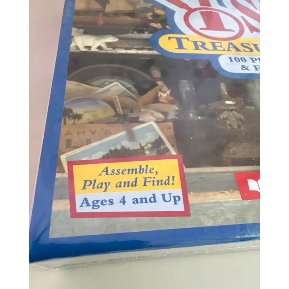 Briarpatch I Spy Treasure Hunt 100 Piece Search and Find Puzzle Scholastic 33860